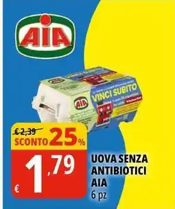 Tigros Uova senza antibiotici AIA offerta