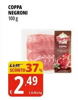 Tigros Coppa NEGRONI offerta