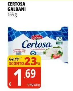 Tigros Certosa GALBANI offerta