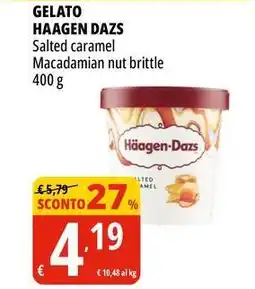 Tigros Gelato HAAGEN DAZS offerta