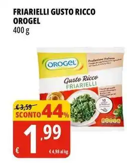 Tigros Friarielli gusto ricco OROGEL offerta