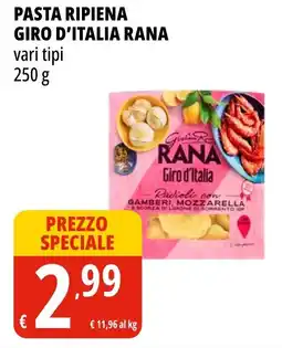 Tigros Pasta ripiena giro d'italia RANA offerta