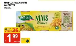 Tigros Mais cotto al vapore VALFRUTTA offerta