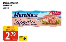Tigros Tonno leggero MAREBLU offerta