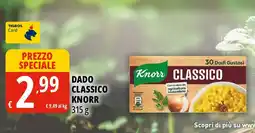 Tigros Dado classico KNORR offerta
