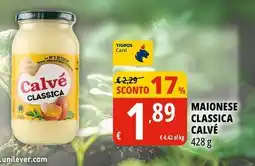 Tigros Maionese classica CALVÉ offerta
