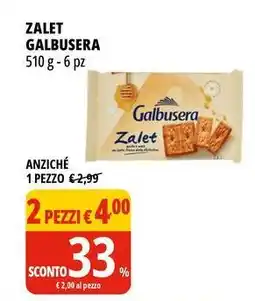 Tigros Zalet GALBUSERA offerta
