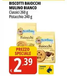 Tigros Biscotti baiocchi MULINO BIANCO offerta
