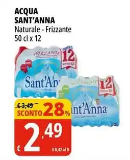 Tigros Acqua SANT'ANNA offerta