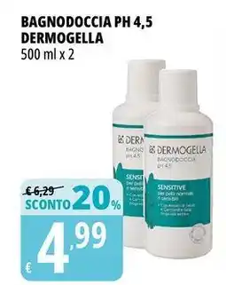 Tigros Bagnodoccia ph 4,5 DERMOGELLA offerta