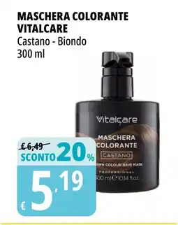 Tigros Maschera colorante VITALCARE offerta