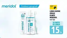 Tigros Linea igiene orale elmex MERIDOL vari tipi offerta