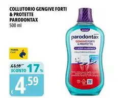 Tigros Collutorio gengive forti & protette PARODONTAX offerta