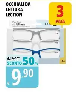Tigros Occhiali da lettura lection offerta
