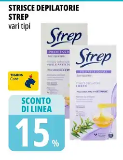 Tigros Strisce depilatorie STREP offerta