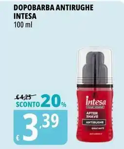Tigros Dopobarba antirughe INTESA offerta