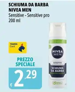 Tigros Schiuma da barba NIVEA MEN offerta
