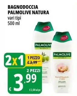Tigros Bagnodoccia PALMOLIVE NATURA vari tipi offerta