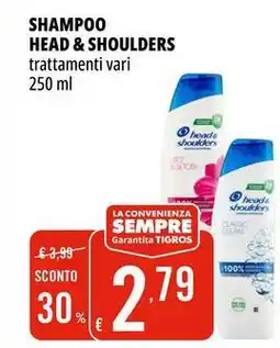 Tigros Shampoo HEAD & SHOULDERS offerta