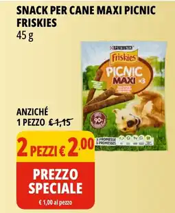 Tigros Snack per cane maxi picnic FRISKIES offerta