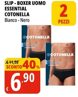 Tigros Slip-boxer uomo essential COTONELLA offerta