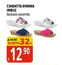 Tigros Ciabatta donna INBLU offerta