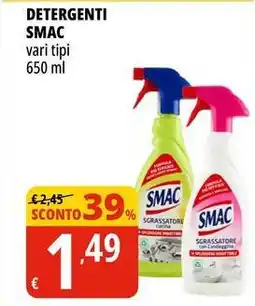 Tigros Detergenti SMAC vari tipi offerta