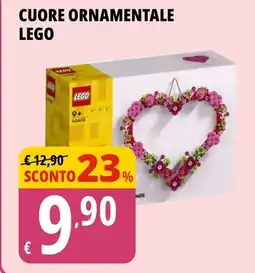 Tigros Cuore ornamentale LEGO offerta