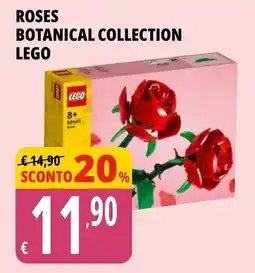 Tigros Roses botanical collection LEGO offerta