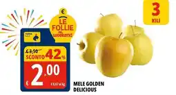 Tigros Mele golden DELICIOUS offerta