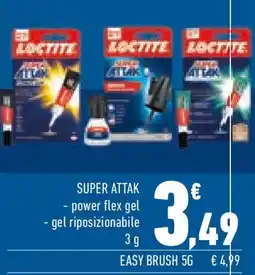 Conad Superstore SUPER ATTAK - power flex gel - gel riposizionabile offerta