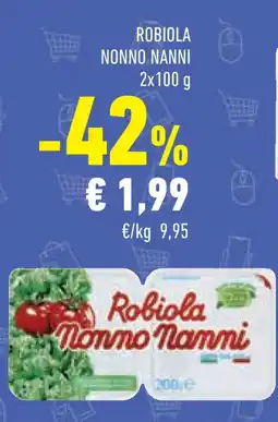Conad Superstore Robiola NONNO NANNI offerta