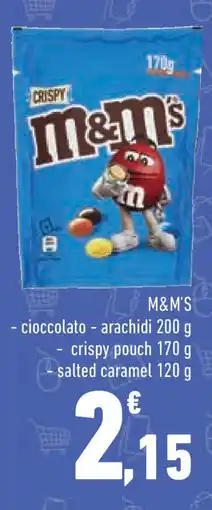Conad Superstore M&M'S - cioccolato - arachidi offerta