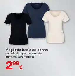 KiK Magliette basic da donna offerta