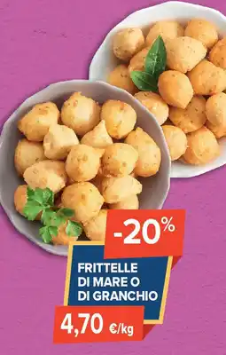 Sapore di Mare Frittelle di mare o di granchio offerta