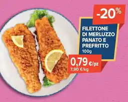 Sapore di Mare Filettone di merluzzo panato e prefritto offerta