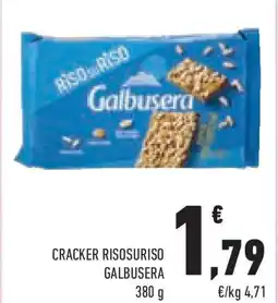 Conad Superstore Cracker risosuriso galbusera offerta