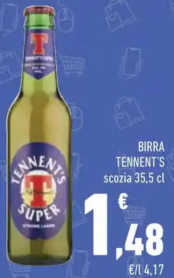 Conad Superstore Birra tennent's scozia offerta