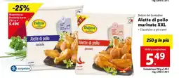 Lidl Alette di pollo marinate XXL offerta