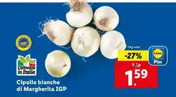 Lidl Cipolle bianche di Margherita IGP offerta