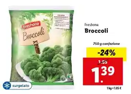 Lidl Freshona Broccoli offerta