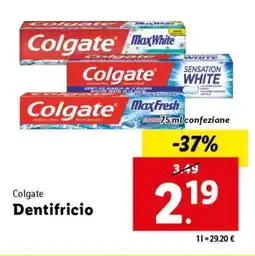 Lidl Colgate Dentifricio offerta