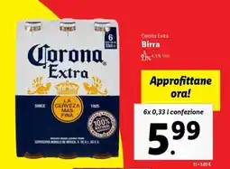 Lidl Corona Extra offerta
