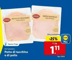 Lidl Petto di tacchino o di pollo offerta