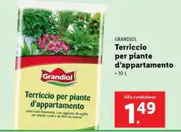 Lidl Grandiol Terriccio per piante d'appartamento offerta