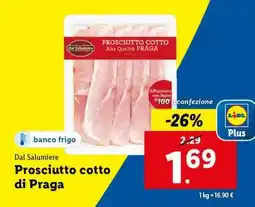 Lidl Prosciutto cotto di Praga offerta