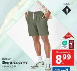 Lidl LIVERGY Shorts da uomo offerta