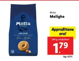 Lidl Motta Melighe offerta