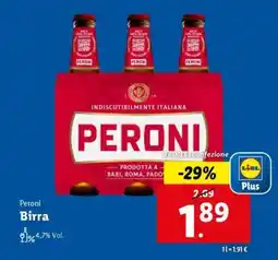 Lidl Peroni Birra offerta