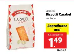 Lidl Campiello Biscotti Carabel offerta